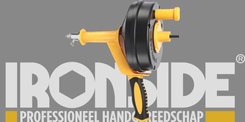 Ironside mechanische ontstopper met veer